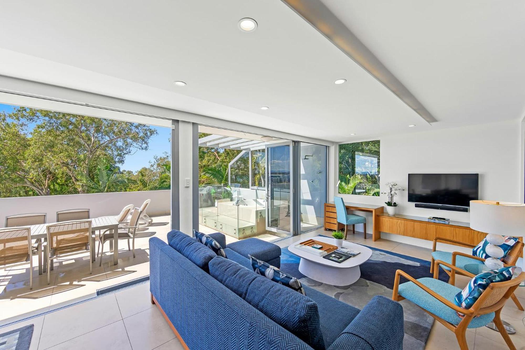 Picture Point Terraces Aparthotel Noosa Heads Exteriör bild
